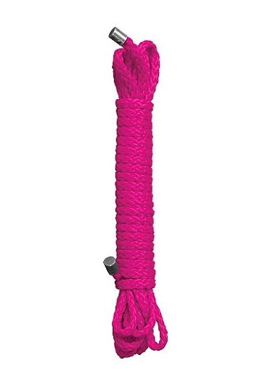 Веревка для бондажа Kinbaku Rope 5m Pink RED — Твой Каприз