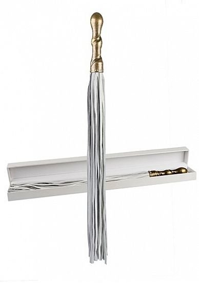 Плетка Luxury Whip Copper White фото 1 — Твой Каприз