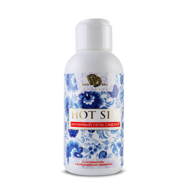 Согревающий и возбуждающий интимный гель-смазка HOT SEX - 100 мл. — Твой Каприз