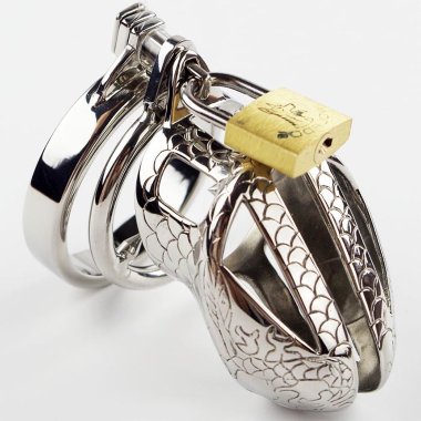 Металлический пояс верности Дракон — Твой Каприз