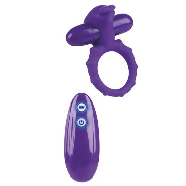 Силиконовое эрекционное виброкольцо с радиоуправлением EMMA — Твой Каприз