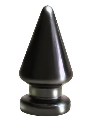 Чёрный плаг-массажёр MAGNUM для анальной стимуляции — Твой Каприз