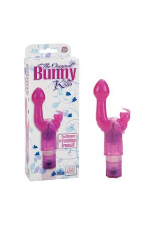 Вибромассажер Bunny Kiss розовый — Твой Каприз