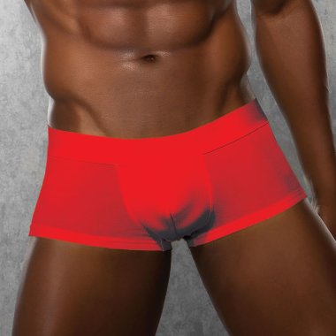 Красные боксеры DOREANSE укороченные полупрозрачные — Твой Каприз