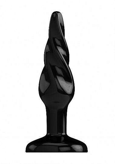 Анальная пробка SHOTS Black — Твой Каприз