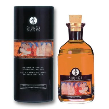 Согревающее масло для поцелуев Shunga Intimate kisses Апельсиновая фантазия 100 мл — Твой Каприз