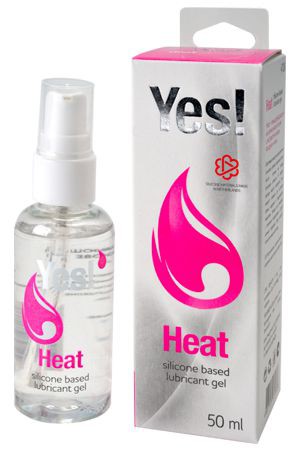 Гель-смазка силиконовый Yes - Heat, 50 мл фото 1 — Твой Каприз