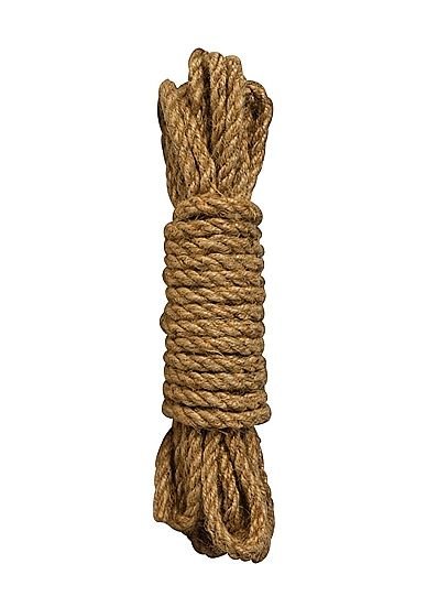 Комплект для бондажа Shibari Rope 10m Brown фото 1 — Твой Каприз