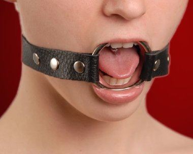 Кляп-кольцо черный — Твой Каприз