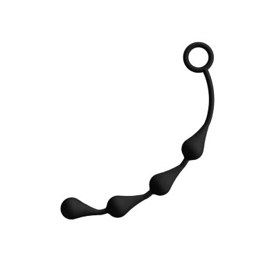 Каплевидные анальные шарики номер 5 DD — Твой Каприз