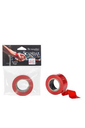 Скотч - лента красная (2,5см ширина, 15м длина)  Scandal Lovers Tape - Red фото 1 — Твой Каприз
