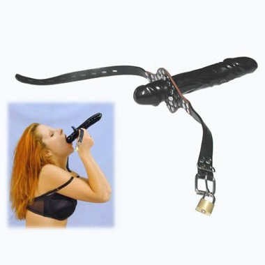 Кляп с двойным фаллосом — Твой Каприз