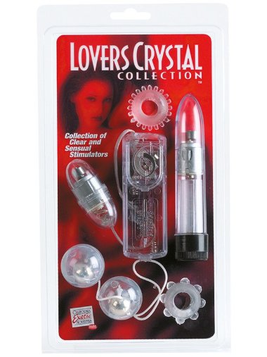 Эротический набор Lovers Crystal Collection Kit прозрачный — Твой Каприз