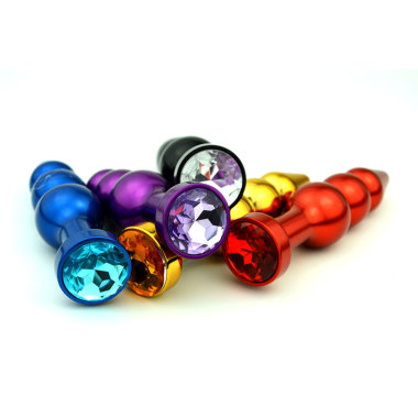 Анальный стимулятор со стразой — Твой Каприз