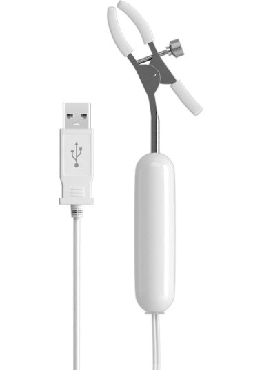 Вибромассажер зажимы для сосков с USB зарядным устройством iSex — Твой Каприз