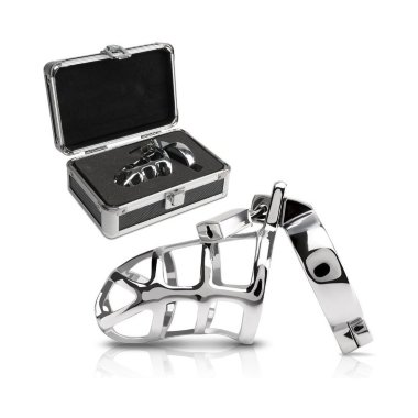 Мужской металлический пояс верности Metal Worx — Твой Каприз