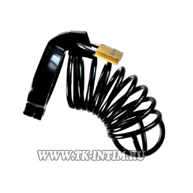 Металлическая клетка на член черная — Твой Каприз