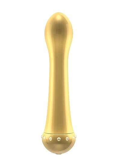 Вибратор для секса золотого цвета фото 1 — Твой Каприз