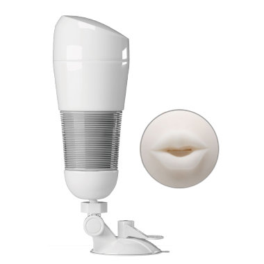 Мега-мастурбатор с вибрацией в колбе — Твой Каприз