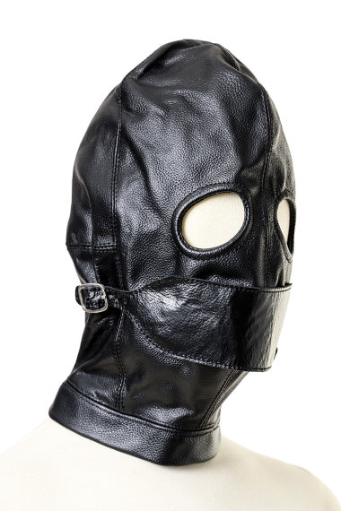 Кожаный шлем с открытыми глазами THEATRE — Твой Каприз