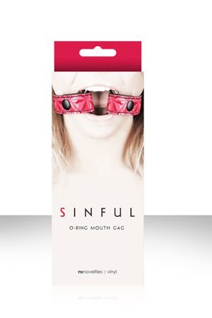 Расширитель для рта Sinful O-Ring Mouth Gag розовый &mdash; Твой Каприз
