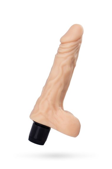 Реалистичный вибратор Multi-Speed с мошонкой — Твой Каприз