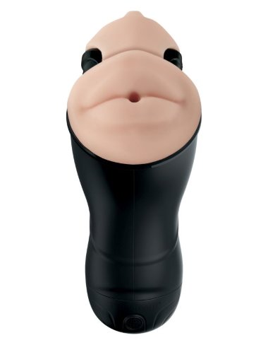 Мастурбатор с двумя тоннелями Double Penetration Vibrating Stroker — Твой Каприз