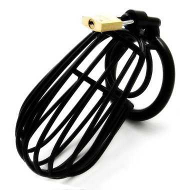 Клетка на пенис черная — Твой Каприз