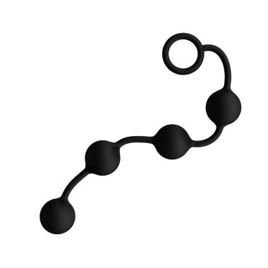 Круглые анальные шарики из силикона DD — Твой Каприз