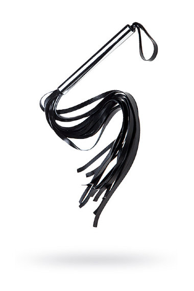 Плеть с металлической рукоятью и латексными лентами SITABELLA BDSM — Твой Каприз