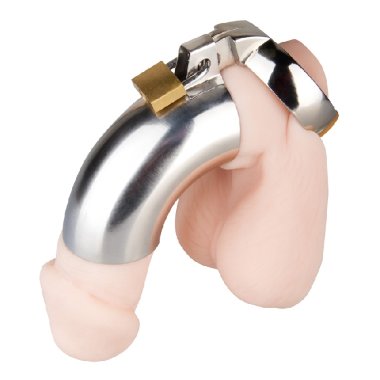 Металлический пояс верности для мужчин с открытой головкой &mdash; Твой Каприз