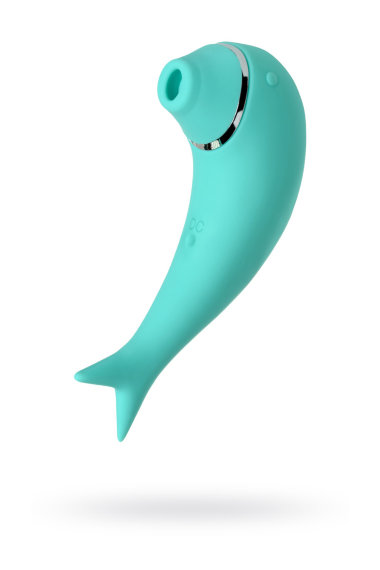Бирюзовый вакуум-волновой стимулятор клитора и вибратор — Твой Каприз
