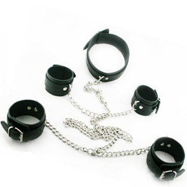 BDSM фиксатор на цепях красный — Твой Каприз