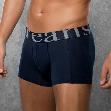 Темно-синие боксеры с надписью DOREANSE — Твой Каприз