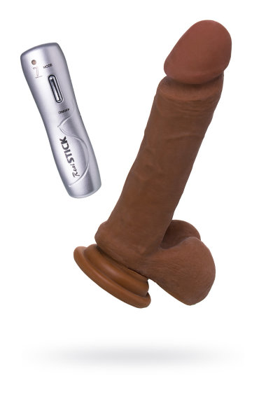 Реалистичный вибратор мулат на присоске RealStick Elite Mulatto — Твой Каприз