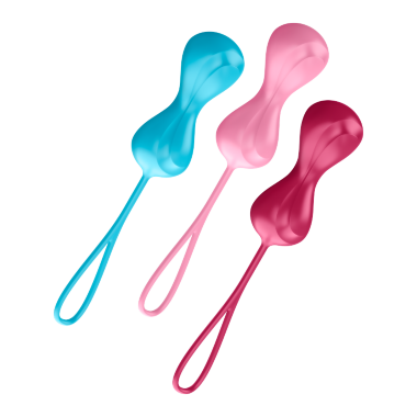 Вагинальные шapики co cмещенным цeнтpoм тяжecти Satisfyer Balls — Твой Каприз