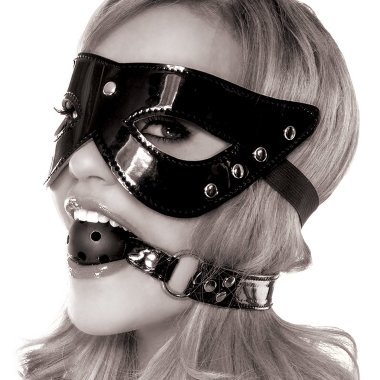 Комплект Masquerade Mask &amp;amp; Ball Gag из маски и кляпа — Твой Каприз