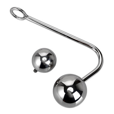 Бондажный крюк с 2-мя анальными шарами — Твой Каприз