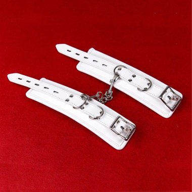 Белые оковы с мягкой подкладкой — Твой Каприз