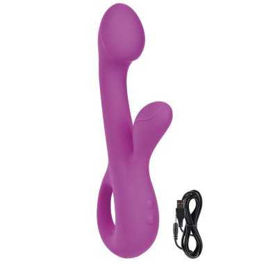Вибромассажер Хай-Тек Lust by JOPEN  L18 перезаряжаемый фиолетовый — Твой Каприз