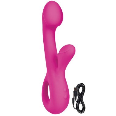 Вибромассажер Хай-Тек Lust by JOPEN  L18 перезаряжаемый розовый — Твой Каприз