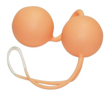 Утяжеленные вагинальные шарики в силиконовой оболочке Nature Skin Loveballs — Твой Каприз