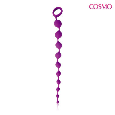Фигурная анальная цепочка Cosmo со звеньями — Твой Каприз