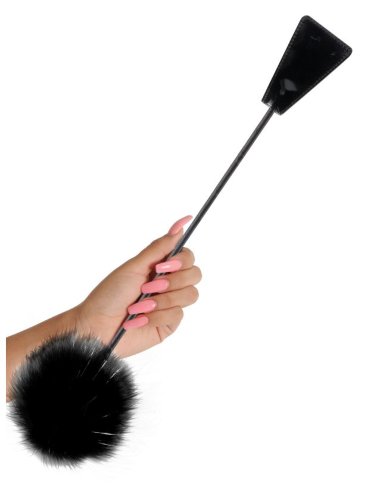 Стек Feather Crop с пуховкой на конце — Твой Каприз