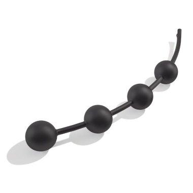 Большие анальные бусы Mystim e-stim anal beads Booty Garland L — Твой Каприз