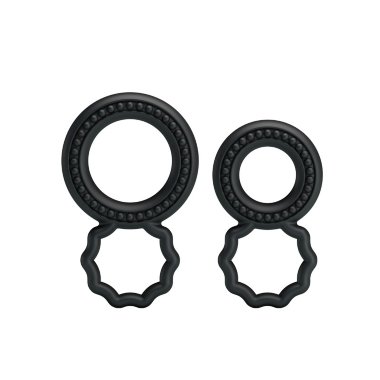 Набор двойных эрекционных колец Baile Ring — Твой Каприз