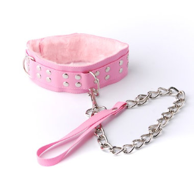 Секс ошейник с меховой подкладкой SITABELLA BDSM — Твой Каприз