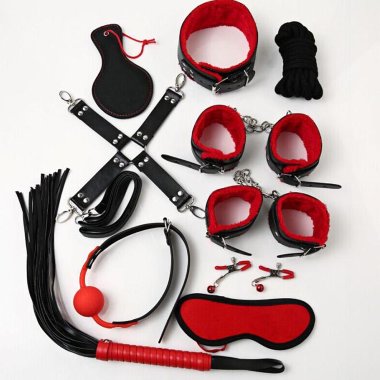 Набор для эротических игр 11 предметов — Твой Каприз