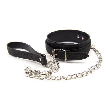 Ошейник с поводком-цепочкой — Твой Каприз