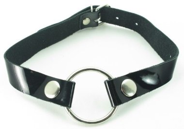 Кляп кольцо с лаковым ремешком — Твой Каприз